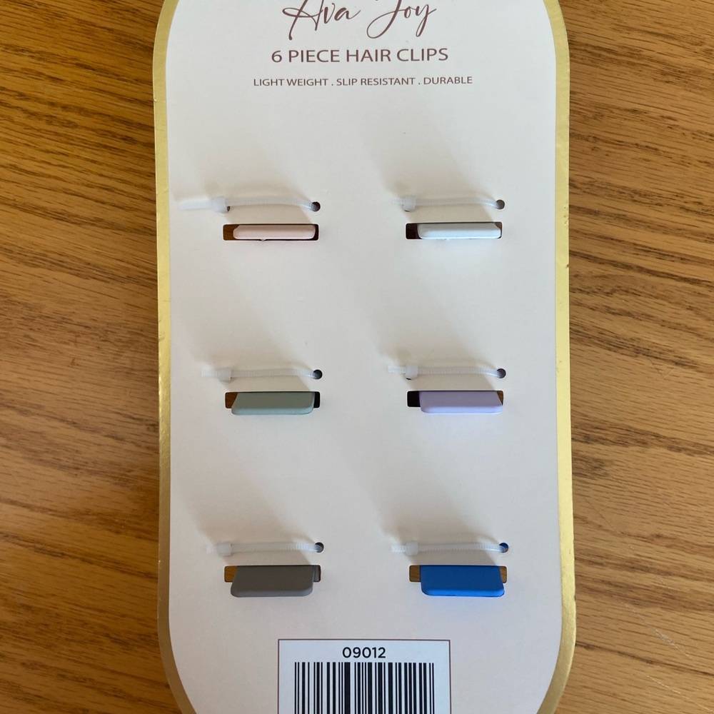 Pastel Hair Clips Set - Picture 2 of 2